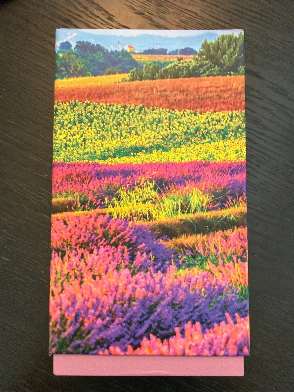 Like New, Pink Sky Lavender Fields 1000-Piece Puzzle - Colorful Floral Artwork